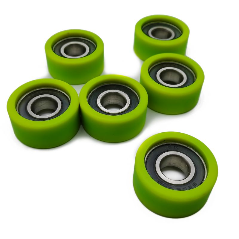 PU620142-20 6201RS Rolamentos de aço de aço de ranhura profunda com revestimento de poço profundo com revestimento de plástico